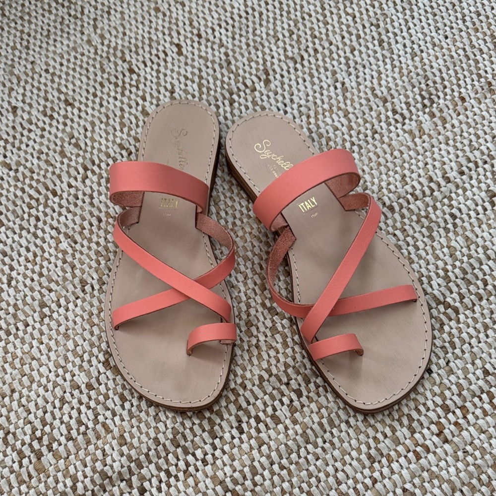 Seychelles Coral Strappy Sandals leather